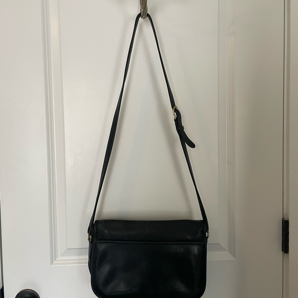 *Vintage* Coach City Crossbody Purse Made In New York Black Creed 372-3725 - Picture 12 of 16